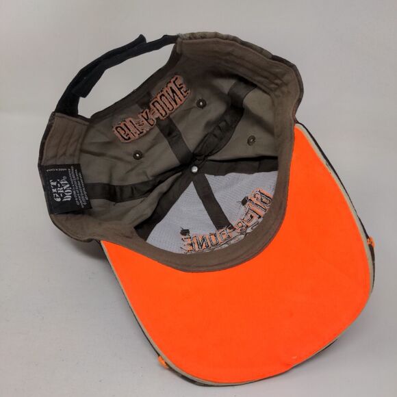 Git-R-Done Deer Hunter Strapback Hat Camouflage One Size Embroidered Rope Cotton - Picture 6 of 8